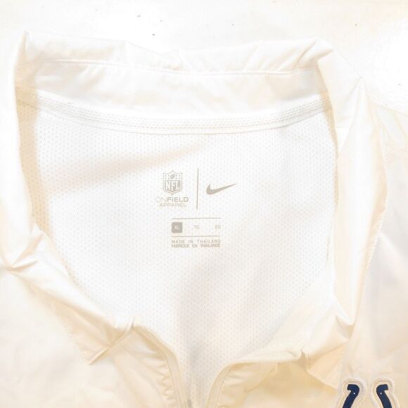 INDIANAPOLIS COLTS JACKET XL NFL FOOTBALL WINDBREAKER SHELL NIKE - Picture 5 of 6
